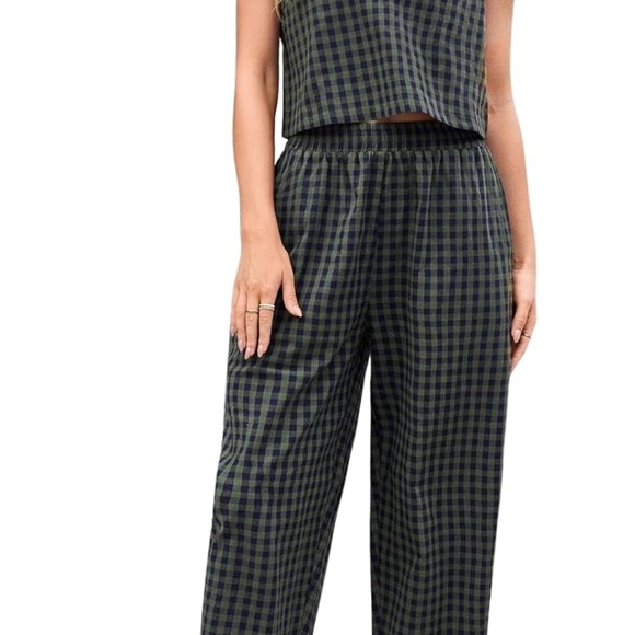 Pants - Gingham Set
